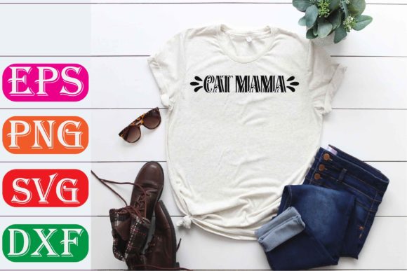 Cat Svg Design Cat Mama Review