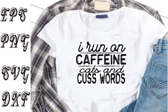 Cat Svg Design for Caffeine Lovers