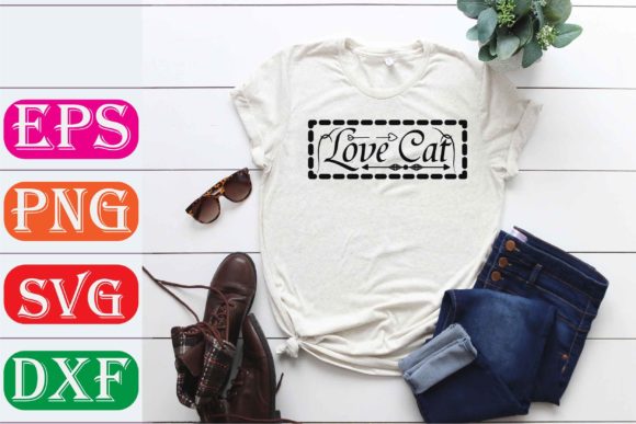 Cat Svg Design Love Cat Review