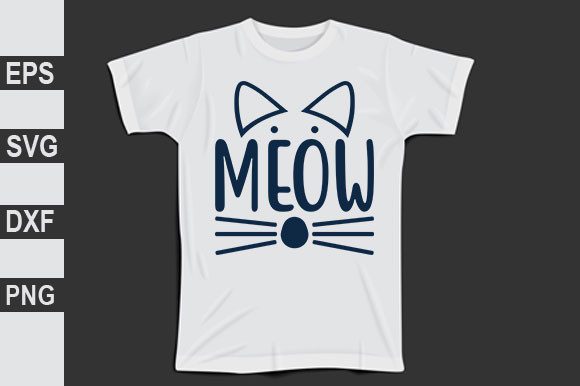 Cat Svg Design Meow Review