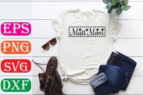 Cat Svg Design Mutt Mom Review