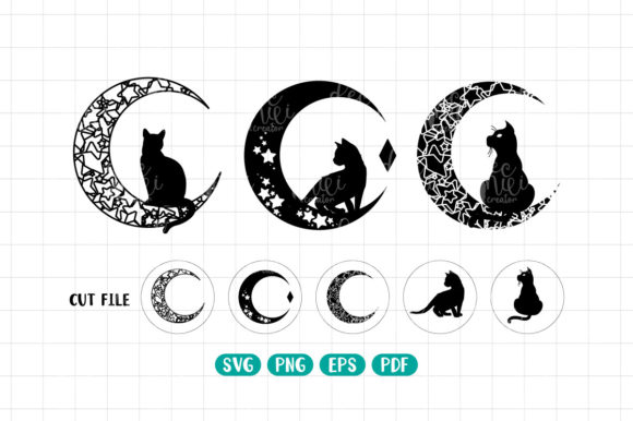 Moon Cat Svg Design Review