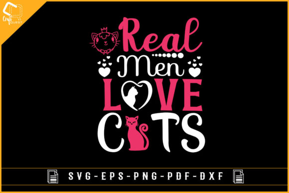 Real Men Love Cats T-shirt Design Review