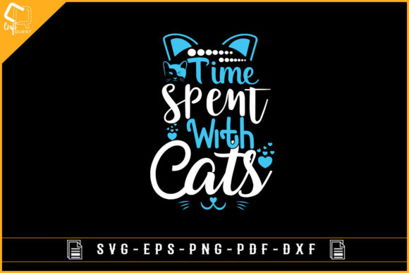 Time Spent with Cats T-shirt Design Review
